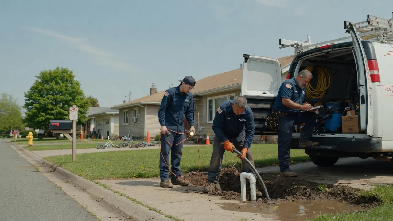 Slab Leak Detection in Plum City, WI near me